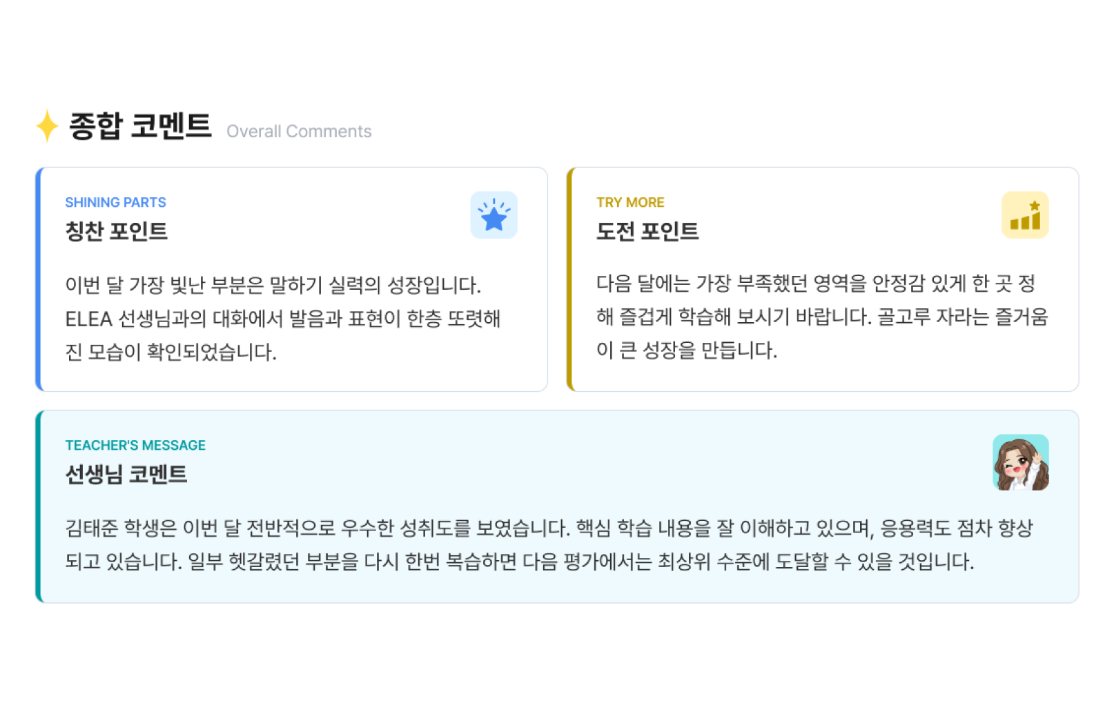 Feedback & Learning Report